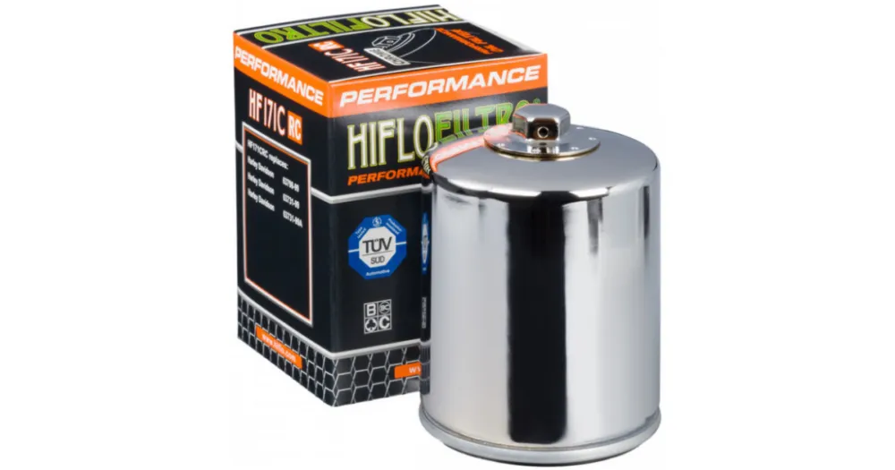 Kup Teď HIFLO olejový filtr FILTRO HF171CRC Závodní chrom
