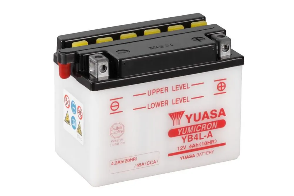 Doprava Zdarma Yumicron akumulátor bez kyseliny YUASA YB4L-A