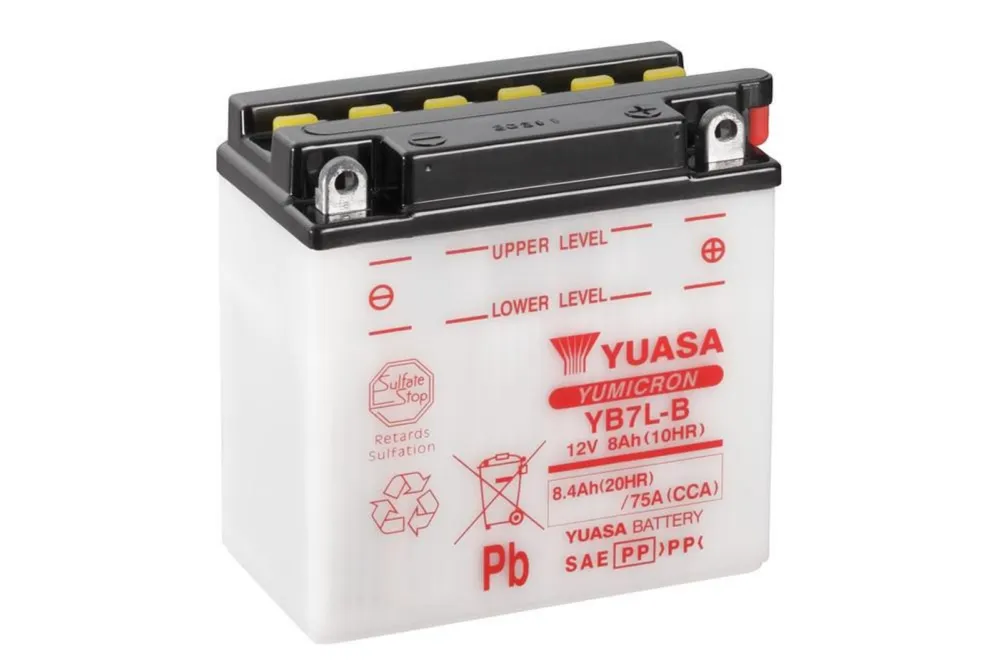 Yumicron akumulátor bez kyseliny YUASA YB7L-B Cenově Výhodný