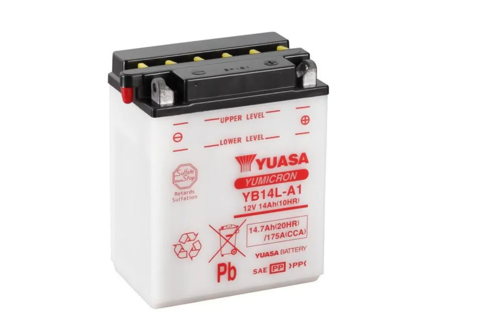 Odeslání Ihned Yumicron akumulátor bez kyseliny YUASA YB14L-A1