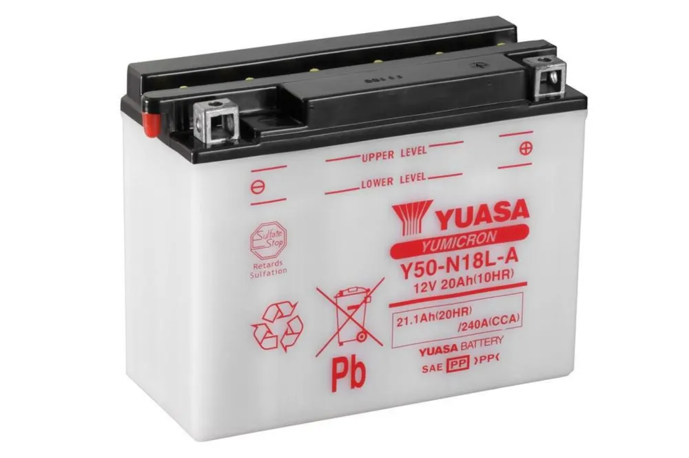 Odeslání Ihned Yumicron akumulátor bez kyseliny YUASA Y50-N18L-A