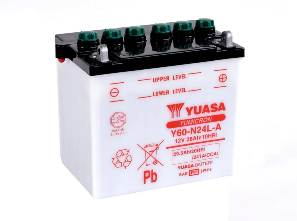 Yumicron akumulátor bez kyseliny YUASA Y60-N24L-A Expresní Doručení