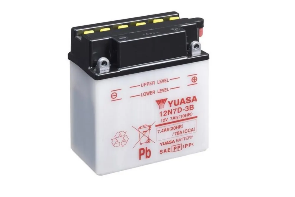 Bezpečná Platba Konvenční 12V akumulátor bez kyseliny YUASA 12N7D-3B