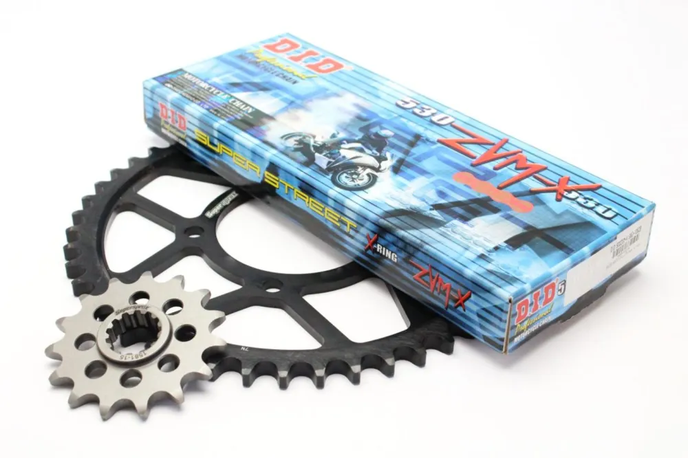 Akční Cena Řetězová sada D.I.D + SUPERSPROX řady ZVM-X ve zlaté barvě