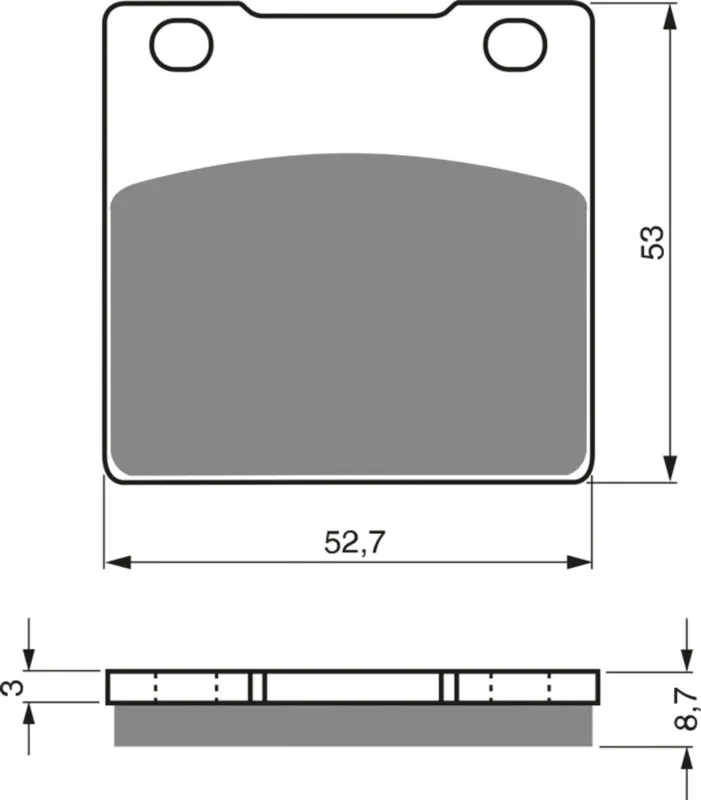 Brzdové destičky GOLDFREN 016 S33 STREET REAR Nejprodávanější
