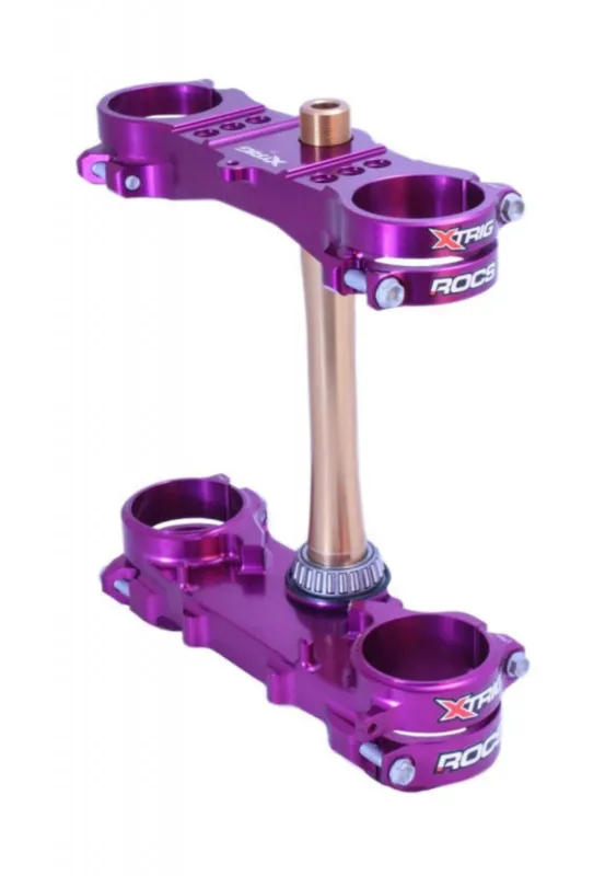 Brýle na vidlice s trojitým uchycením X-TRIG ROCS TECH 40201022 25mm fialová Přímo Od Výrobce