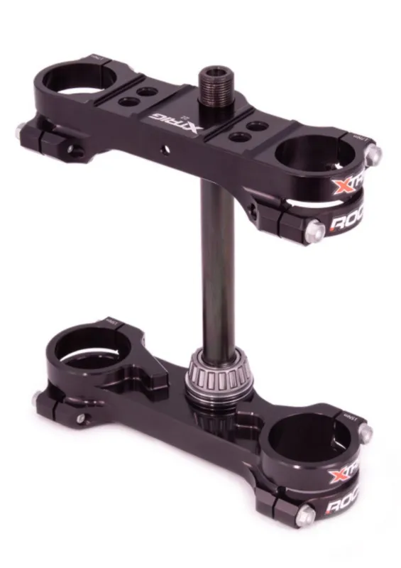 Rychlé Dodání Brýle na vidlice s trojitým uchycením X-TRIG ROCS TECH 40704007 22mm černá