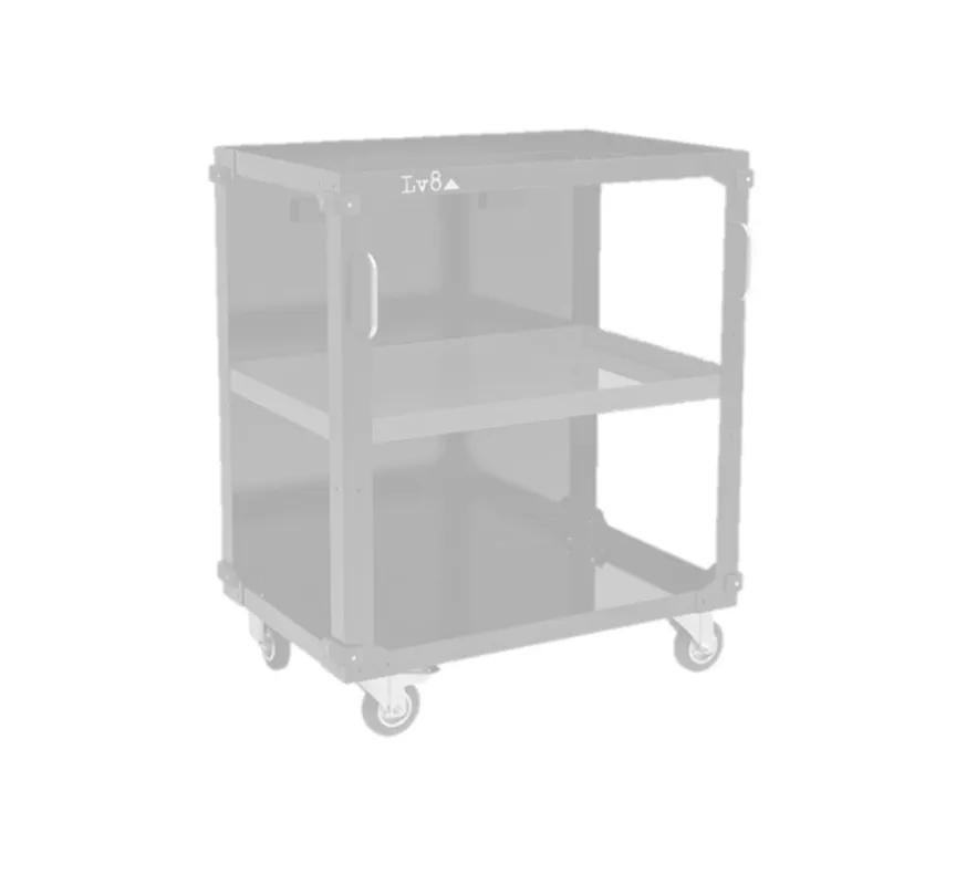 Koupit Online Under table trolleys with 3 shelves LV8 EQC3RS.7605.BK L.800 černý