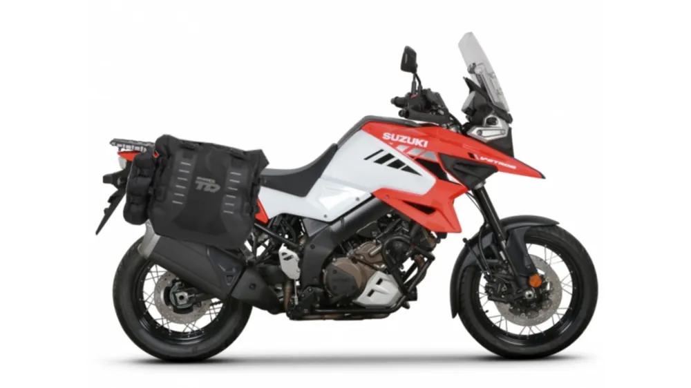 Kompletní sada bočních adventure brašen SHAD TERRA TR40, včetně montážní sady SHAD SUZUKI DL 1000 V-Strom/ DL 1050 V-Strom Zlevněný