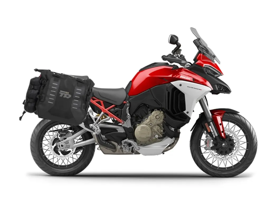 Časově Omezené Kompletní sada bočních adventure brašen SHAD TERRA TR40, včetně montážní sady SHAD Ducati Multistrada 1200 V4