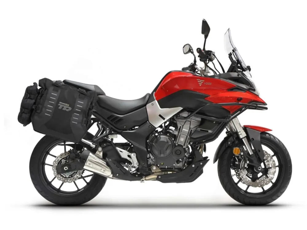 Kompletní sada bočních adventure brašen SHAD TERRA TR40, včetně montážní sady SHAD Voge 500DS / 500DSX Vysoce Kvalitní