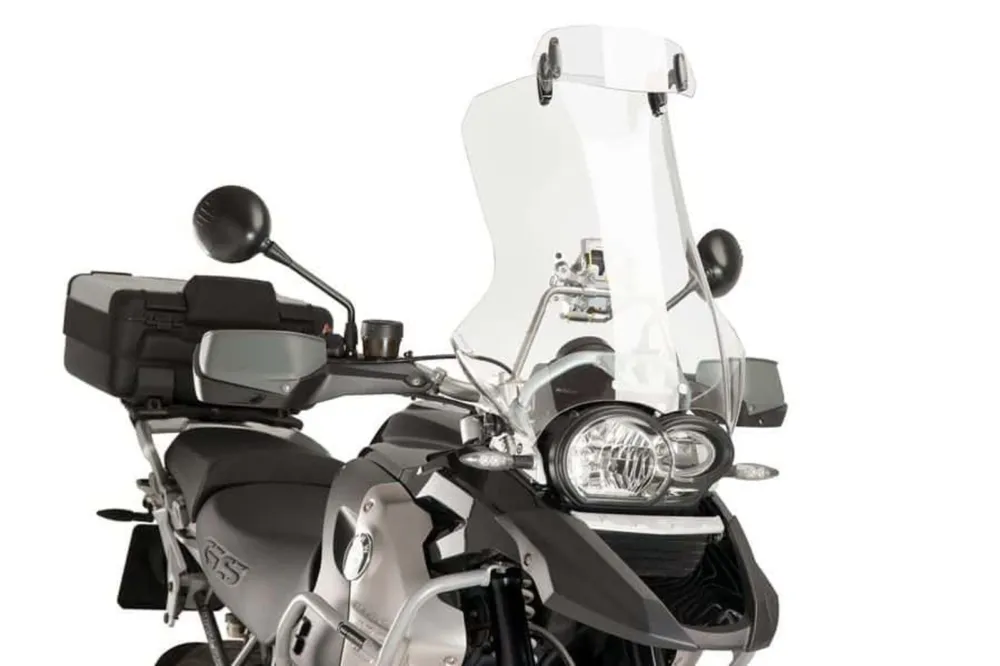 Přídavné plexi nastavitelné PUIG 6319W Clip-on průhledný Levný