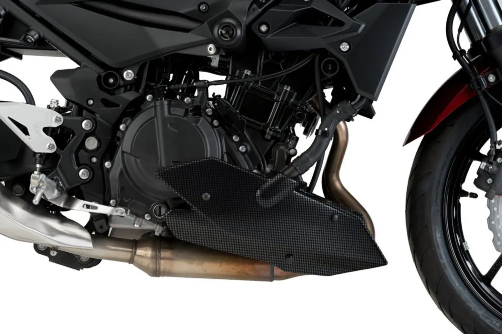 Spoiler motoru PUIG 3554C karbonový vzhled Vrácení Zdarma