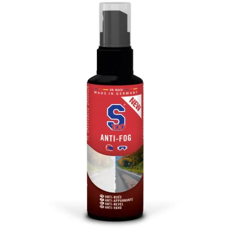 Cenově Výhodný S100 Anti-Fog včetně utěrky z mikrovlákna 100 ml