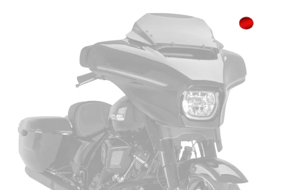 Akční Cena Plexi štít PUIG HIGH-ROAD SPORT 22109R červená