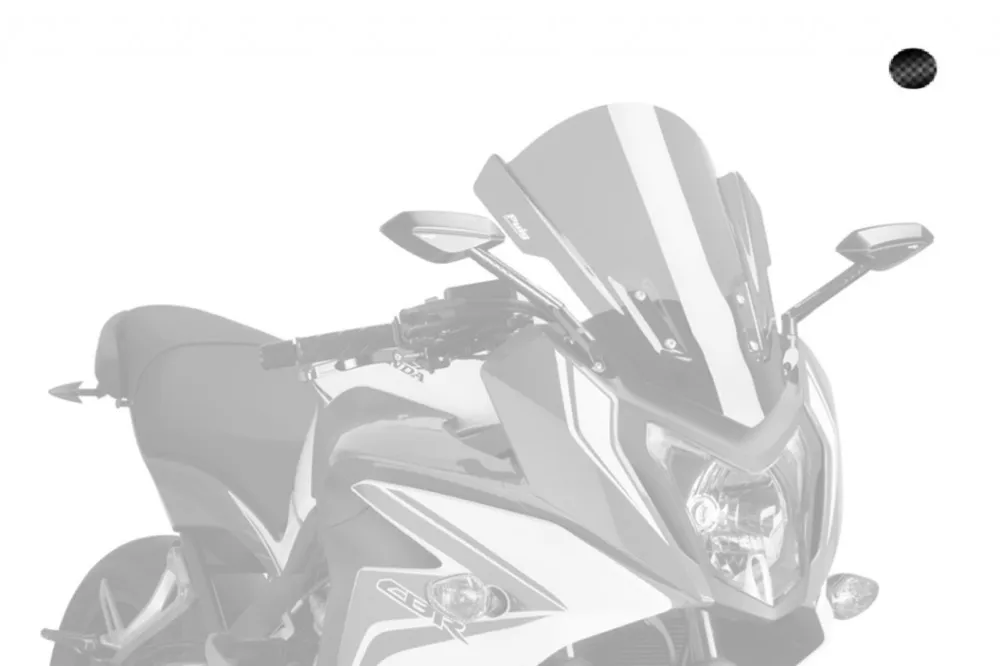 Pouze Dnes Plexi štít PUIG TOURING 7595C karbonový vzhled
