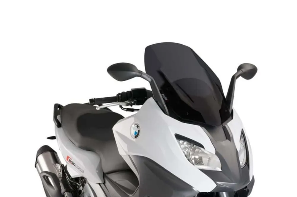 Víkendová Akce Plexi štít PUIG V-TECH LINE SPORT 9014F tmavá kouřová