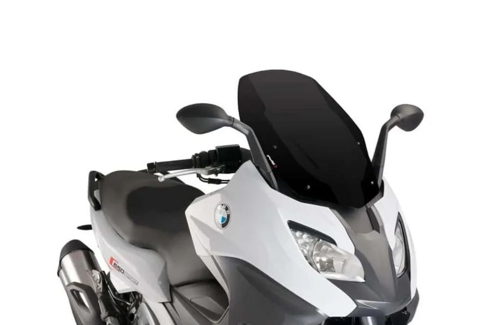 Plexi štít PUIG V-TECH LINE SPORT 9014N černý Doprava Zdarma