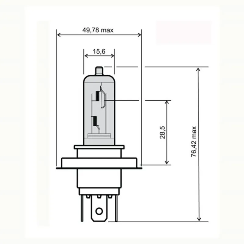 Ověřený Žárovka RMS FLOSSER 246510181 modrá hs1 12V 35/35W