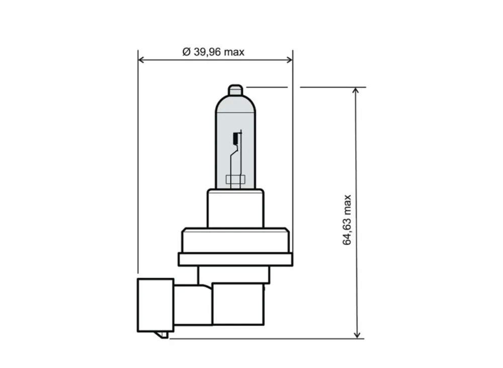 Poslední Šance Přední světlo RMS 246510081 H11 12V 55W