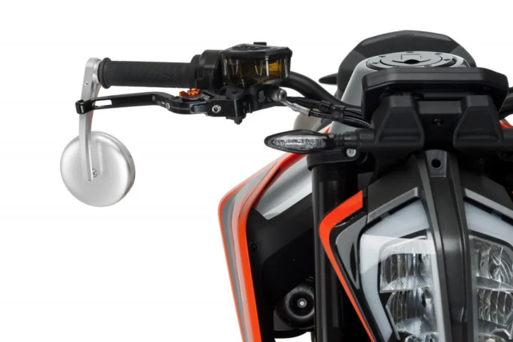 Zpětné zrcátko PUIG Grand Tracker 9691N černý pravé / levé Horká Nabídka