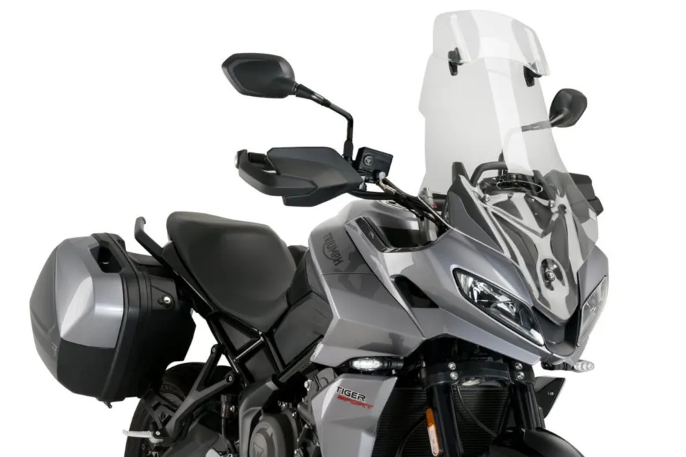 Plexi štít PUIG TOURING WITH VISOR 21403H kouřová Omezená Nabídka