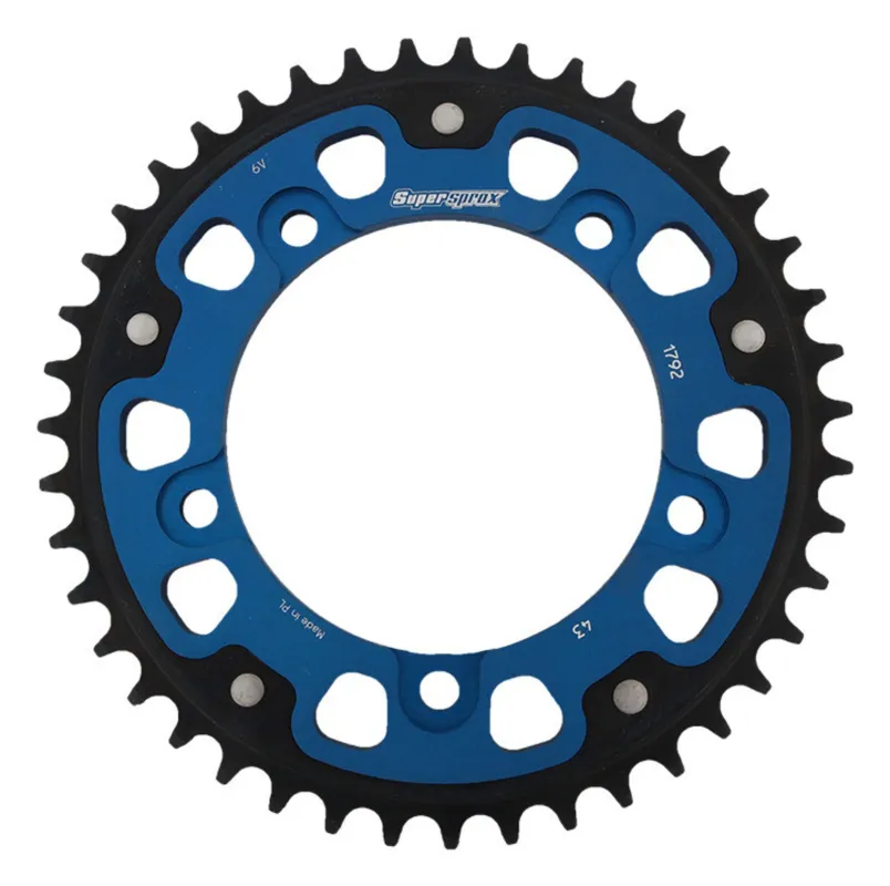 Rychlé Dodání Řetězová rozeta SUPERSPROX STEALTH RST-1792:43-BLU modrá 43 zubů, 525
