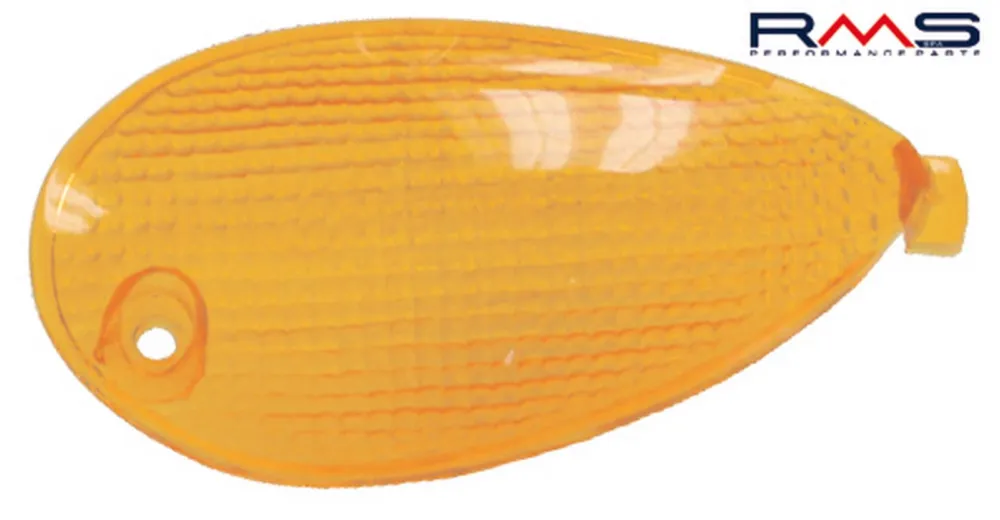 Sklo blinkru - pravé zadní RMS 246470130 oranžová Homologace Rychlé Dodání