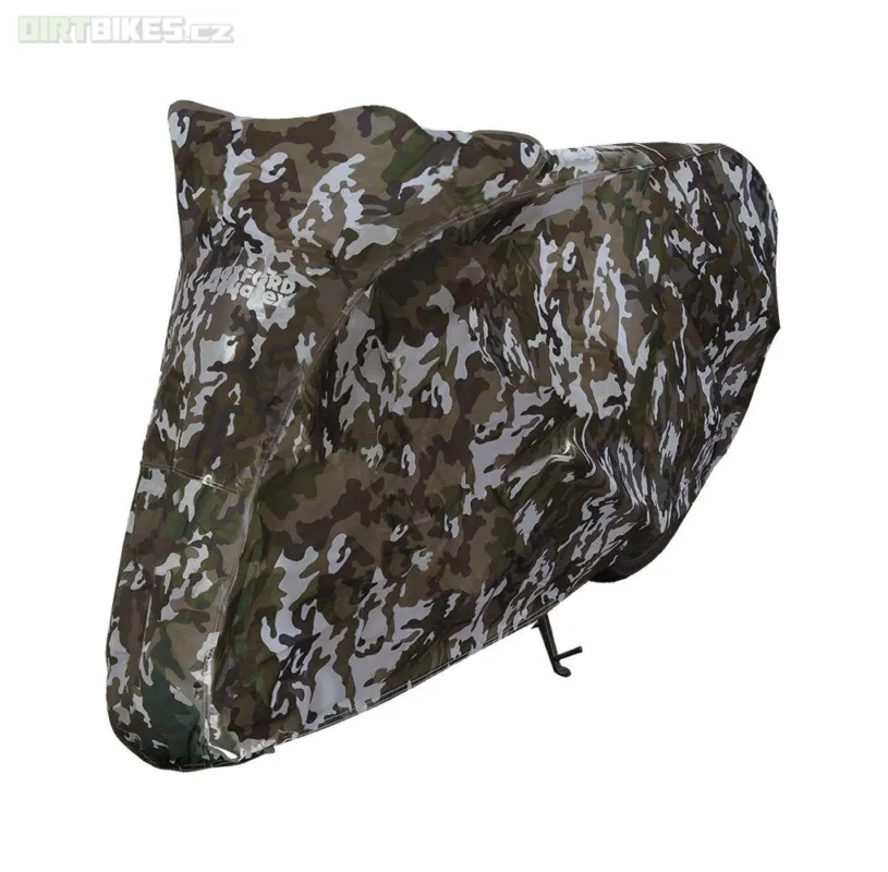 Oxford plachta na motorku Aquatex Camo Cenově Výhodný