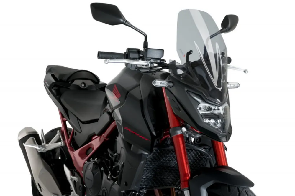 Must-Have Plexi štít PUIG NEW. GEN TOURING 21480H kouřové HONDA CB750 HORNET 2023-