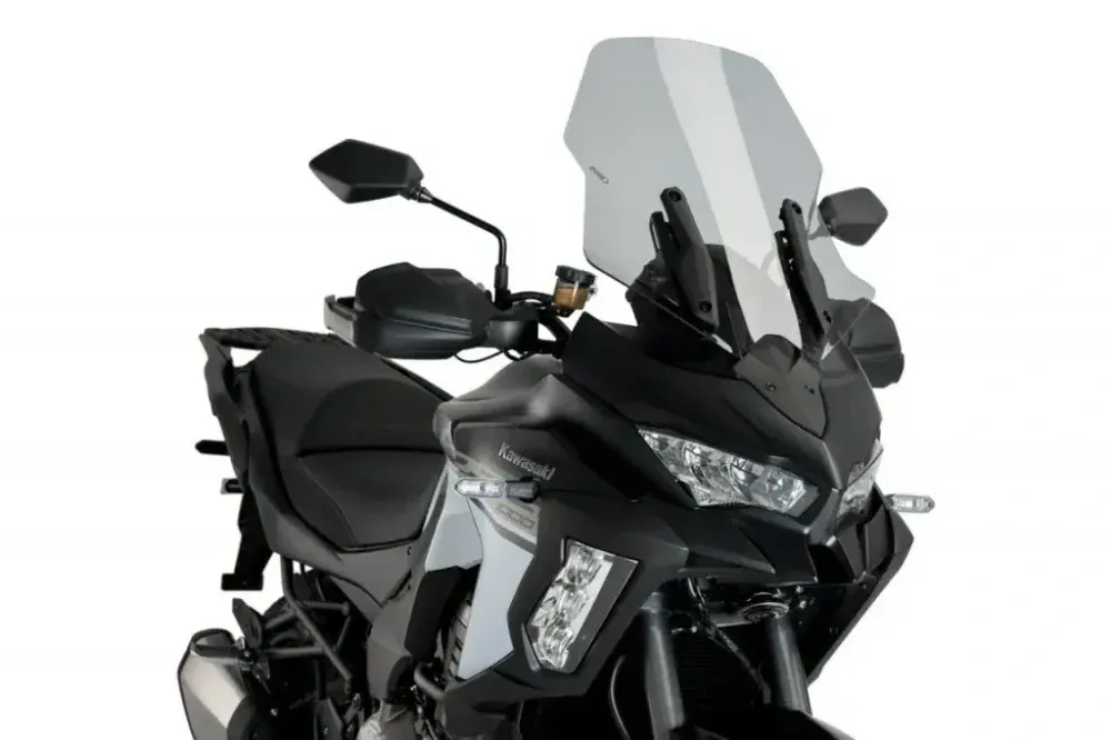 Puig plexi štít TOURING kouřová pro KAWASAKI VERSYS 1000 SE/TOURER/GRAND TOURER/ TOURER PLUS 19'- Cenově Výhodný