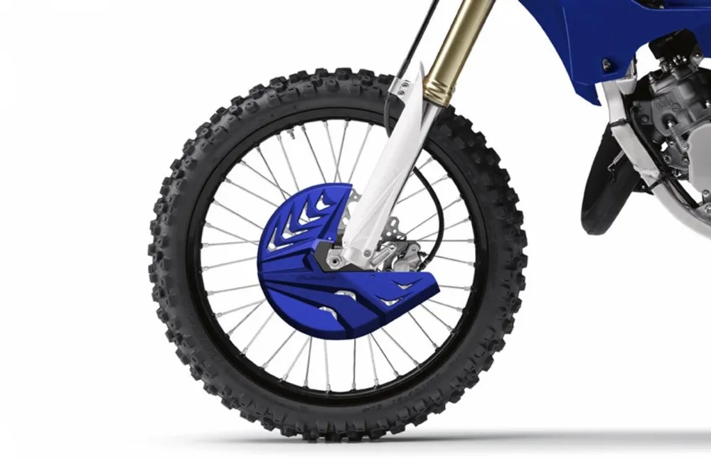 Jen Po Omezenou Doba Kryt předního brzdového kotouče se spodním krytem vidlice POLISPORT 8155100003 červená cr04/černá