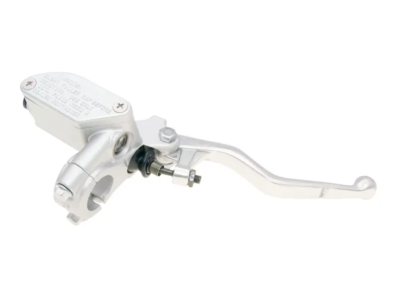 Brzdová pumpa pravá přední chromovaná průměr pístku 12mm pro Aprilia, Derbi, Rieju, D50B Horká Nabídka