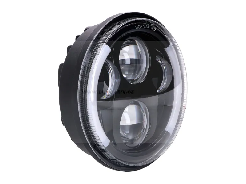 Přední světlo LED Custom D=146mm 5,75" V4 DPR pro Simson S50, S51, S70, S53, S83 Enduro Výprodej
