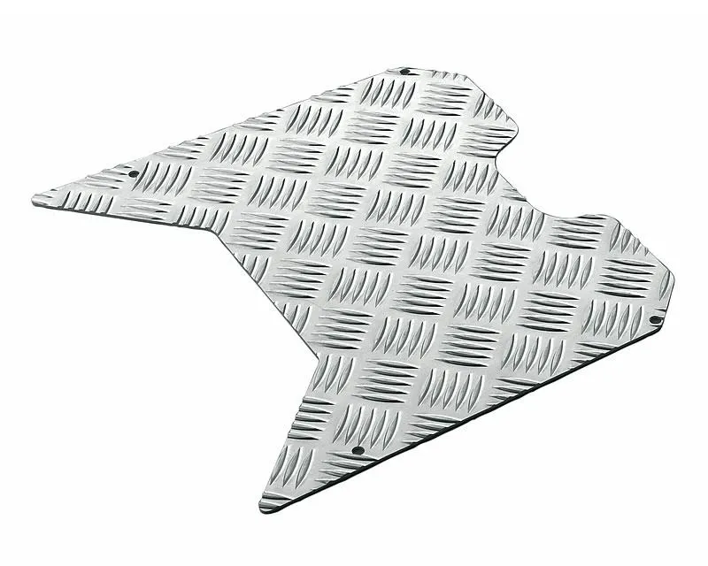 foot plate Opticparts DF checkered aluminium for TPH, NRG mc,˛ mcł Hit Sezóny