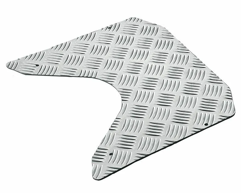 Horká Nabídka foot plate Opticparts DF checkered aluminium for Italjet Formula 50