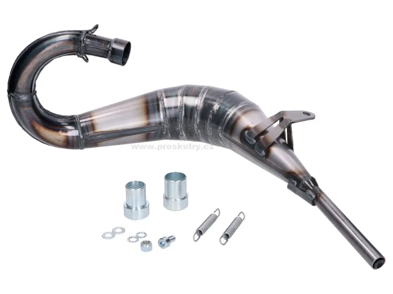 Rychlé Dodání Výfuk Giannelli Enduro pro Yamaha DT 50 R 98-03, MBK X-Limit 98-03