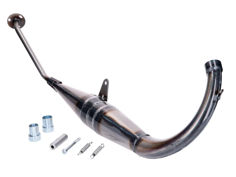 Bezpečná Platba Výfuk Giannelli Street pro MBK X-Power 01-03, Yamaha TZR 50 00-03