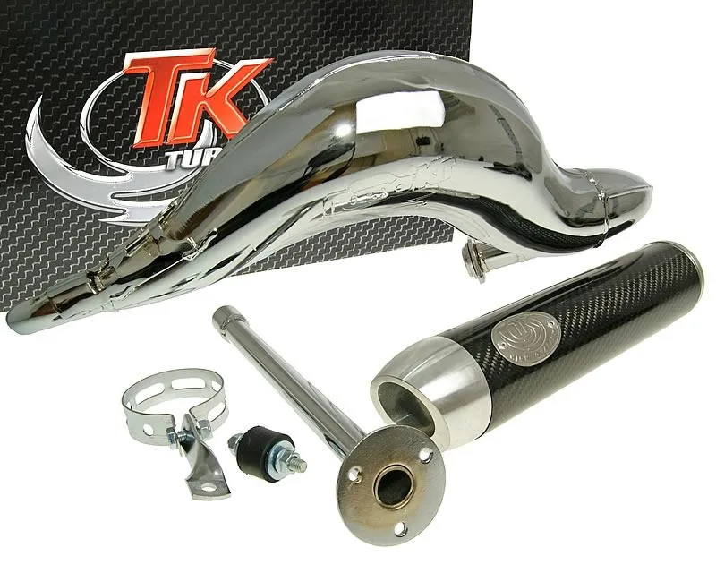 Autentický Výfuk Turbo Kit Road RQ chomovaný s homologací pro Derbi GPR 50 (05-)
