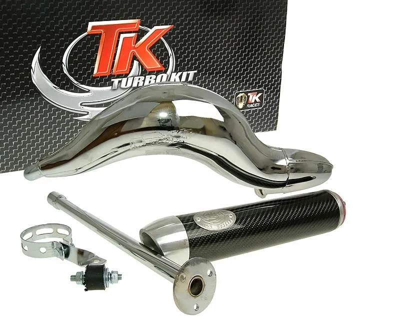 Výfuk Turbo Kit Road RQ chomovaný s homologací pro Aprilia RS50 (06-) Sleva