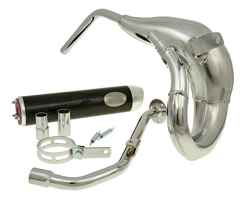 Výfuk Turbo Kit Bufanda RQ chromovaný s homologací pro MH Furia RYZ 50 Pro (06-) Top Prodej